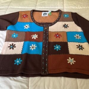 Storybook knit sweater